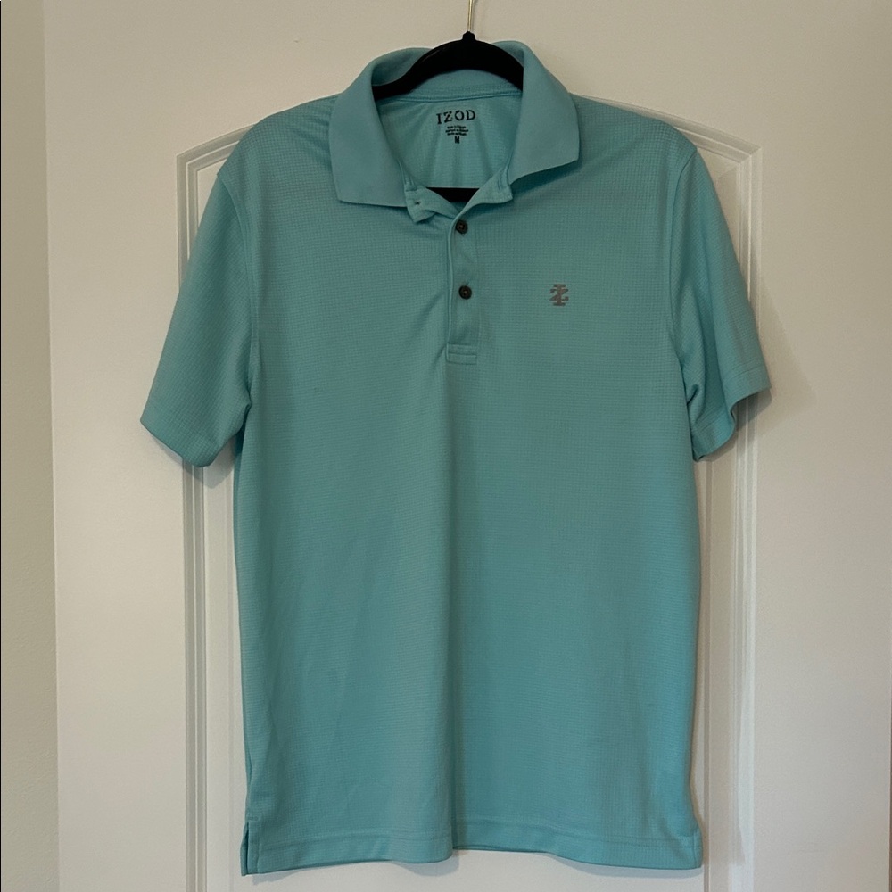 IZOD Men's Aqua Polo Shirt
